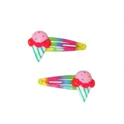 Pink Poppy Sweet Treats Snap Hair Clips