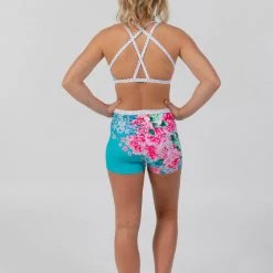 Sylvia P Azalea Blooms Crop Top