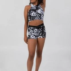 Sylvia P Rosa Reversible Cropped Singlet Tops
