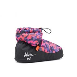 Knits & Warm-Up Bloch Limited Edition Ankle Warm Up Booties | Camo Pink