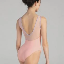 Bloch Laurina Boat Neck Womens Leotard | Peach $74.95