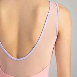 Bloch Laurina Boat Neck Womens Leotard | Peach $74.95