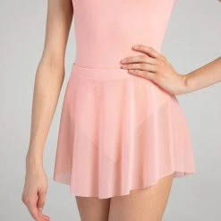Skirts Bloch Lyric Mesh Womens Skirt | Peach