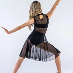 Studio 7 Mesh Performance Dress | Black