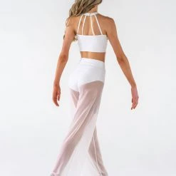 Bottoms Studio 7 Mesh Performance Pants | White