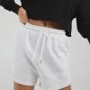 Bloch Off Duty High Waisted Terry Shorts | Snow Marle | $59.95