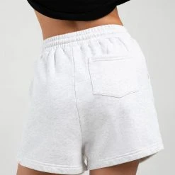 Bloch Off Duty High Waisted Terry Shorts | Snow Marle | $59.95