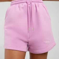 Bloch Off Duty High Waisted Terry Shorts | Bubble Gum | $59.95 Bottoms