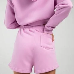 Bloch Off Duty High Waisted Terry Shorts | Bubble Gum | $59.95 Bottoms