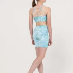 Uactiv June Crop Top | Blue Sprinkle