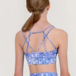 Dancewear Uactiv June Crop Top | Purple Sprinkle