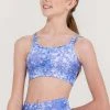 Dancewear Uactiv June Crop Top | Purple Sprinkle