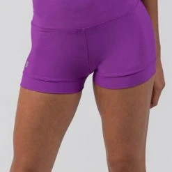 Bottoms Sylvia P Mulberry Hi-Waisted Shorts