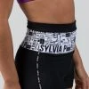 Sylvia P Two-Tone Short Bottoms
