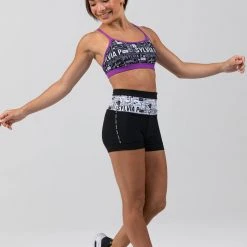 Sylvia P Two-Tone Short Bottoms