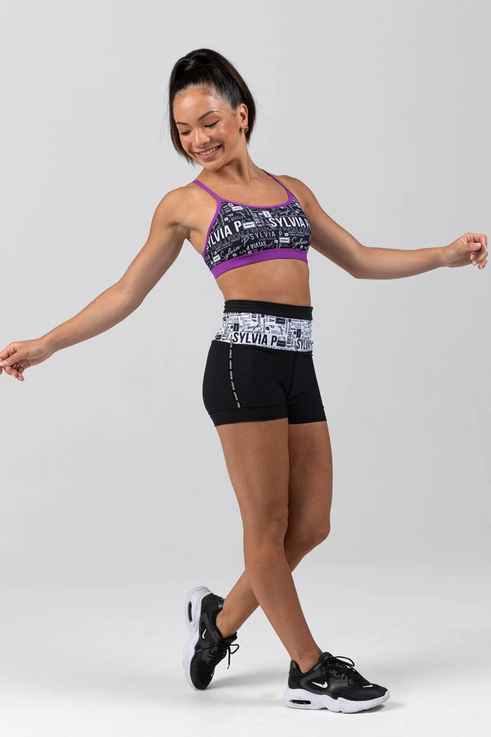 Sylvia P Two-Tone Short Bottoms