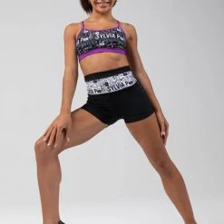 Sylvia P Two-Tone Short Bottoms