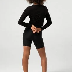 Bloch Original Tees Bloch Off Duty Long Sleeve Crop | Black $49.95