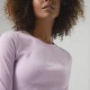 Bloch Off Duty Long Sleeve Crop | Lilac $49.95 Bloch Original Tees
