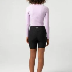 Bloch Off Duty Long Sleeve Crop | Lilac $49.95 Bloch Original Tees