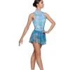 Strut Stuff Dancewear Ariana Skirt - Seafoam