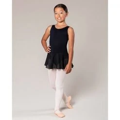 Dancewear Energetiks Emery Leotard With Skirt | Black (Child)