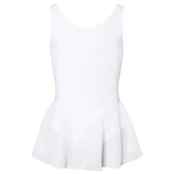 Energetiks Emery Leotard With Skirt | White (Child) Dancewear