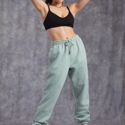 Bloch SALE | Off-Duty Terry Trackpant | Sage $50.00 Dance Active