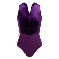 Energetiks Kity Leotard | Aubergine Velvet