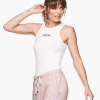 Jaggad Fitted Rib Tank White (Adult)