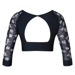 Energetiks Dancewear Astrid 3/4 Sleeve Crop - Black (Adult)