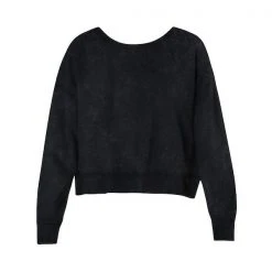 Energetiks Kira Cropped Sweater | Black Dancewear