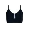 Energetiks Sloan Crop Top | Black (Child)