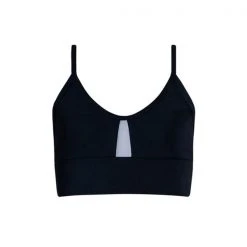 Energetiks Sloan Crop Top | Black (Child)