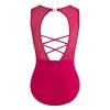 Energetiks Abby Mesh Leotard | Mulberry