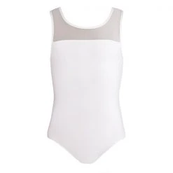 Dancewear Energetiks Abby Mesh Leotard | White