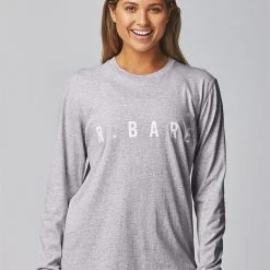 Running Bare Hollywood 90's Tee I Silver Marle